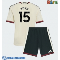 Fotballdrakt Barn Manchester United Leny Yoro #15 Tredjedraktsett 2026-27 Kortermet (+ Korte bukser)